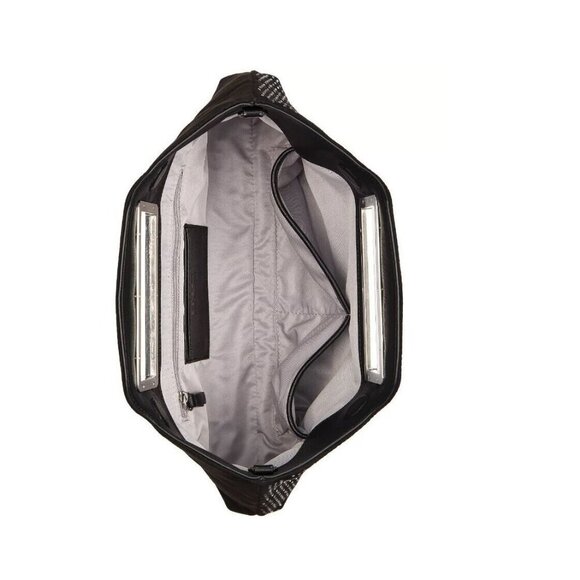 INC Juditth Hotfix open handle velvet clutch shoulder bag -BLACK (Used) - Picture 9 of 16